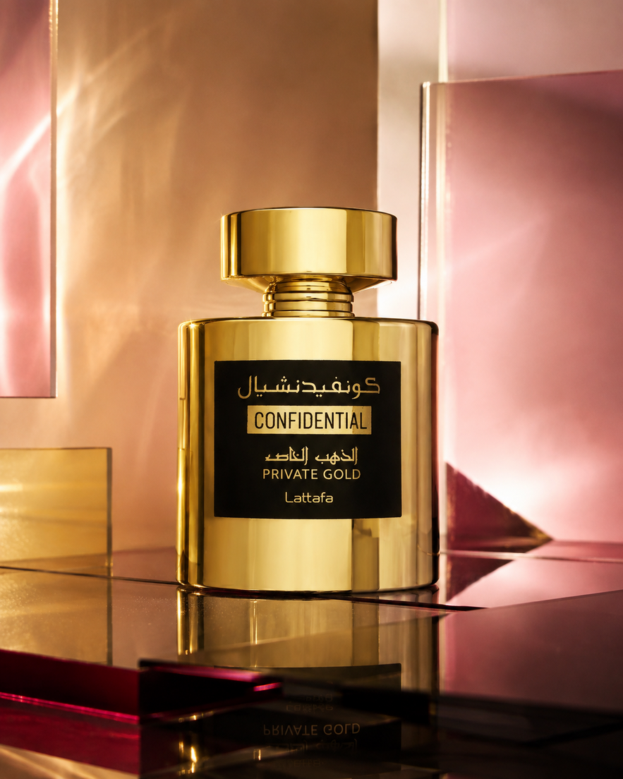 Confidential, Lattafa : deuxième visuel du parfum