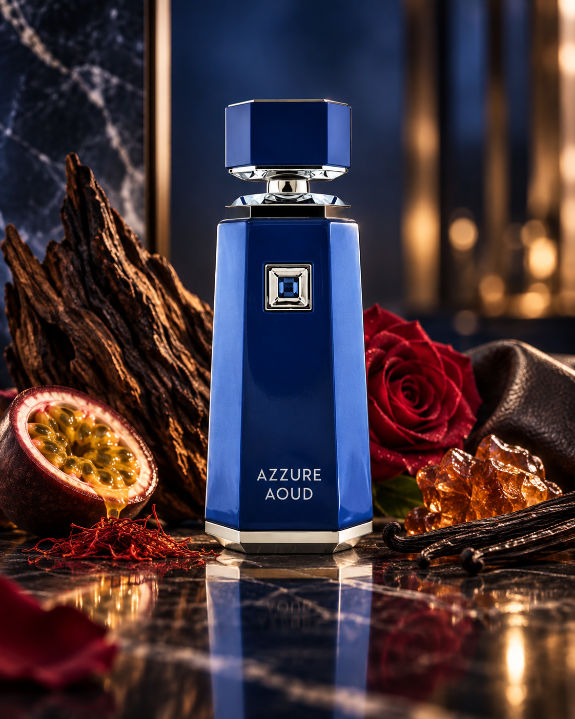 Azzure Oud de French Avenue : second visuel du flacon